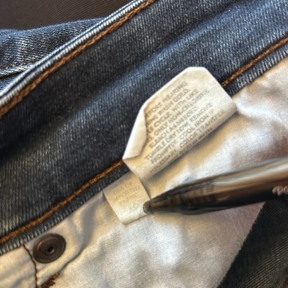 Eileen Fisher Organic Denim Skinny Jeans, Sz 4P, Petite, Dark Wash Stretch - Picture 8 of 10